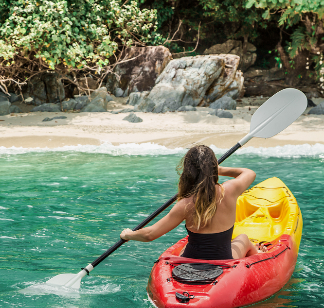 kayaking