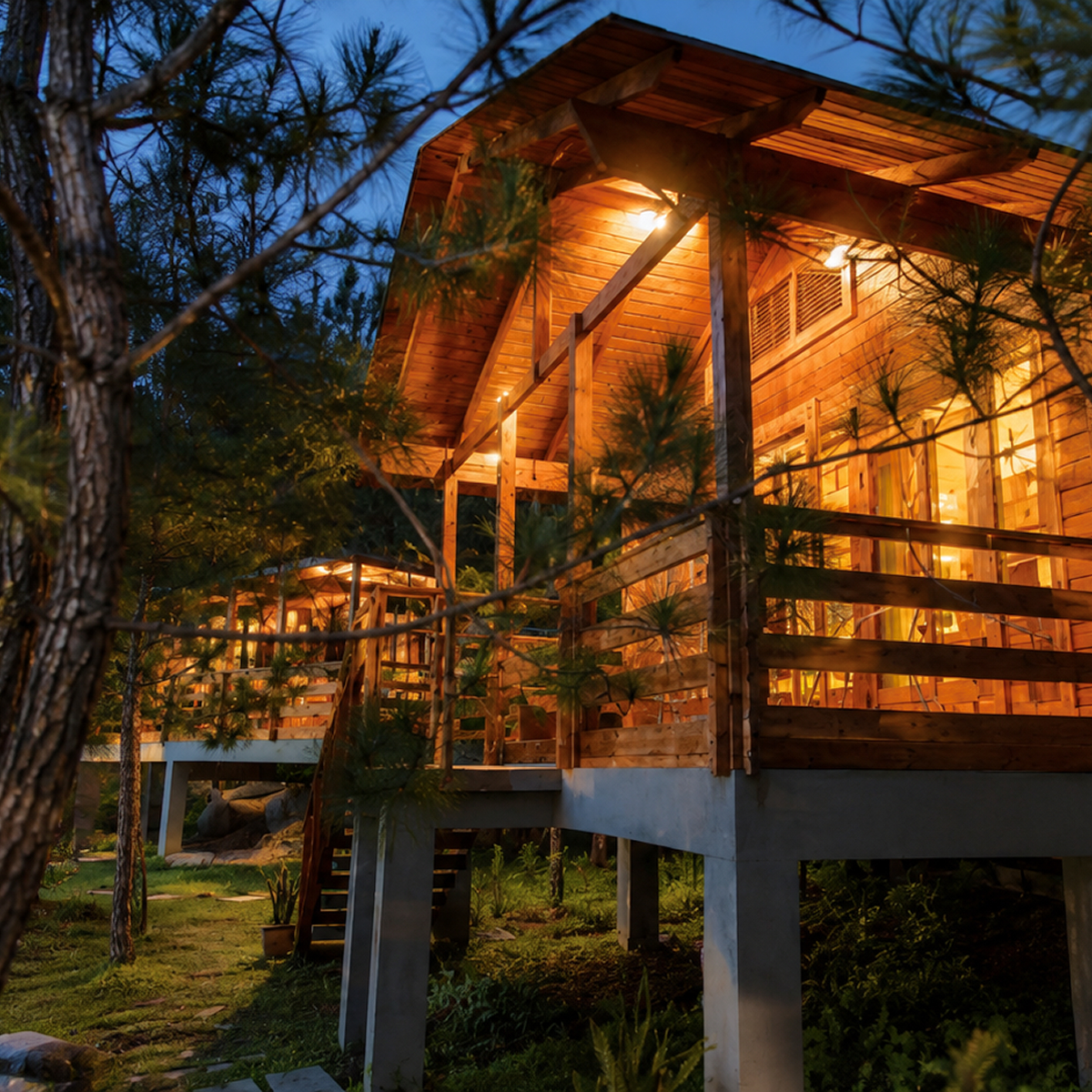 pine wood cottage 02